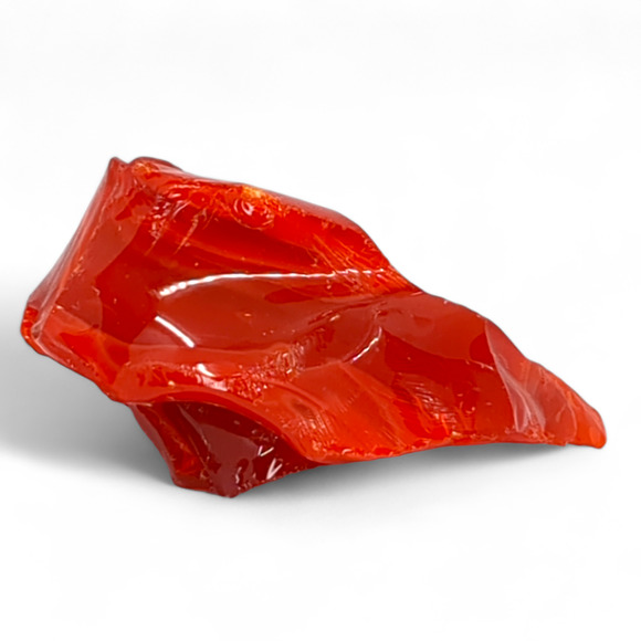 Amberina and Ruby Swirl Slag Art Glass Cullet #4S72 - Picture 1 of 6